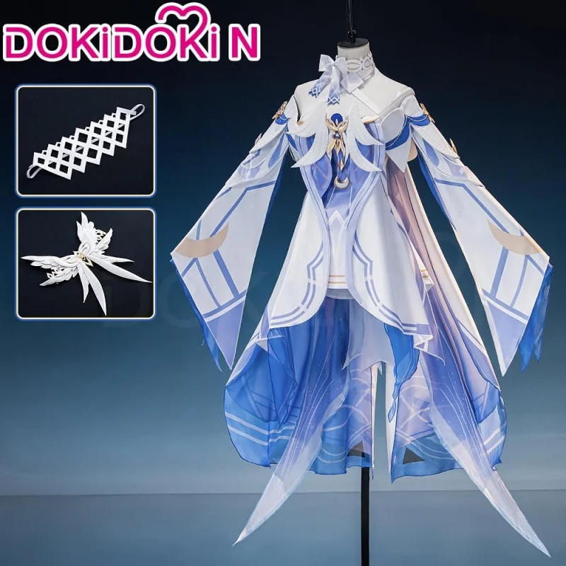 Фото ❤️ ❤️ ❤️ Костюм для косплея KIRA KIRA Columbina Doki-N Genshin, костюм на Хэллоуин, Song of the Welkin Moon ❤️ ⭐️ ❤️ №2