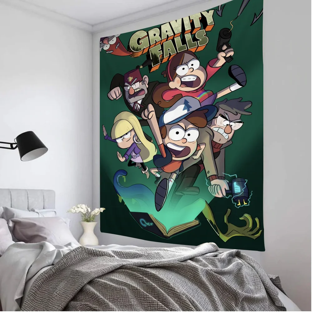 Классические G-Gravity F-Falls фильм винтажные хиппи настенные гобелены богемные