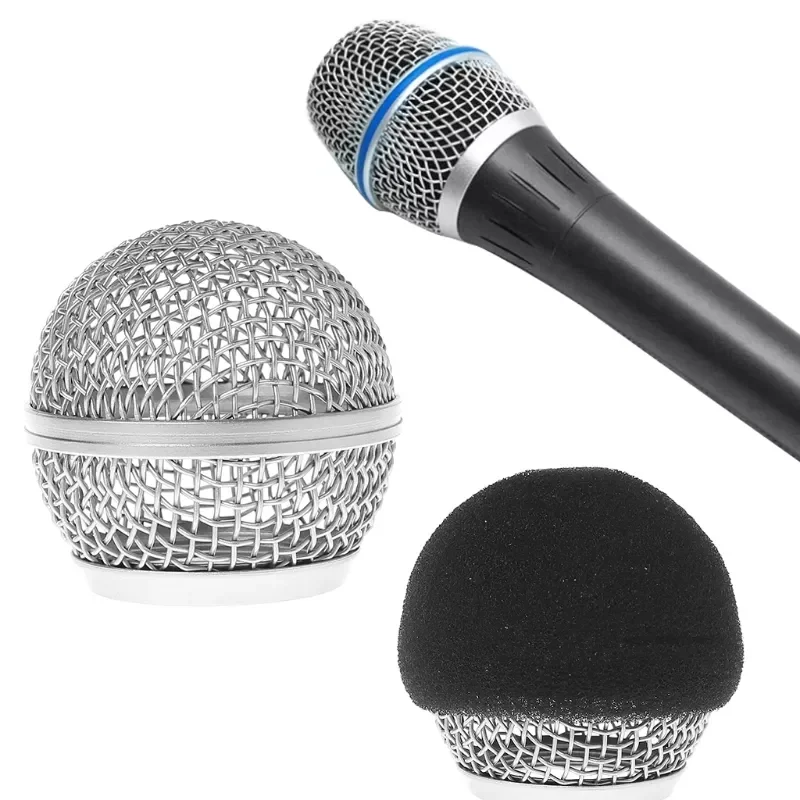 

Новинка, сменная Крышка для микрофона, сетка с шариковой головкой для Shure BETA58 BETA58A SM58 SM58S