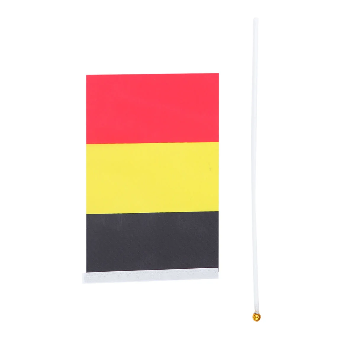 

National The Office Sign 50pcs Belgium Flag on Small National Flags with Pole for Parades Events Festival Celebrations