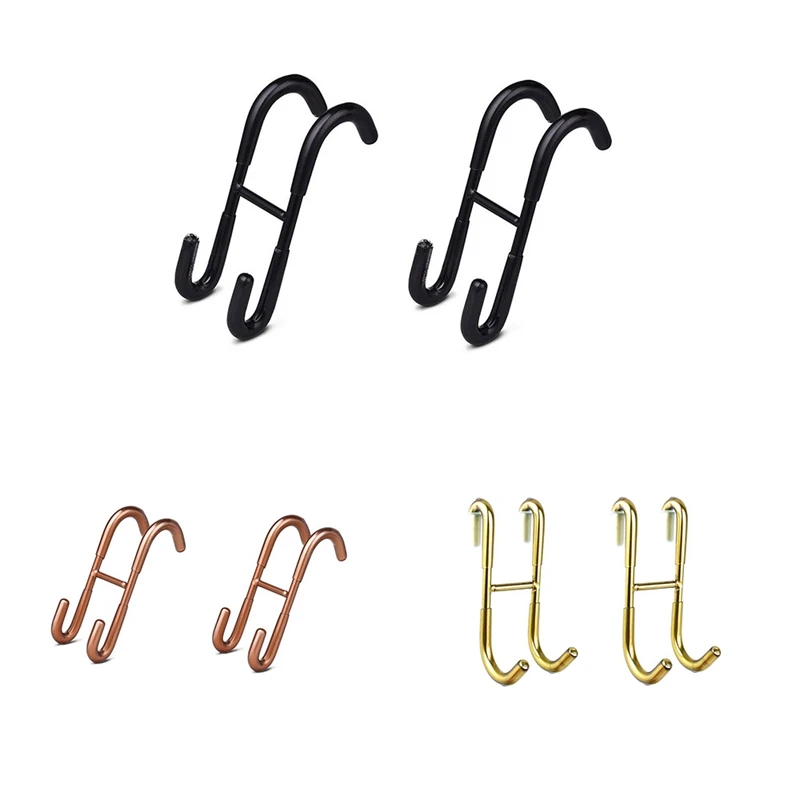 

304 Stainless Steel S Hook Back Hook Of Plastic Glass Door Towel Double Hook