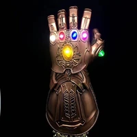 11 marvel avengers infinity war infinity gauntlet led light thanos gloves cosplay action figure toys