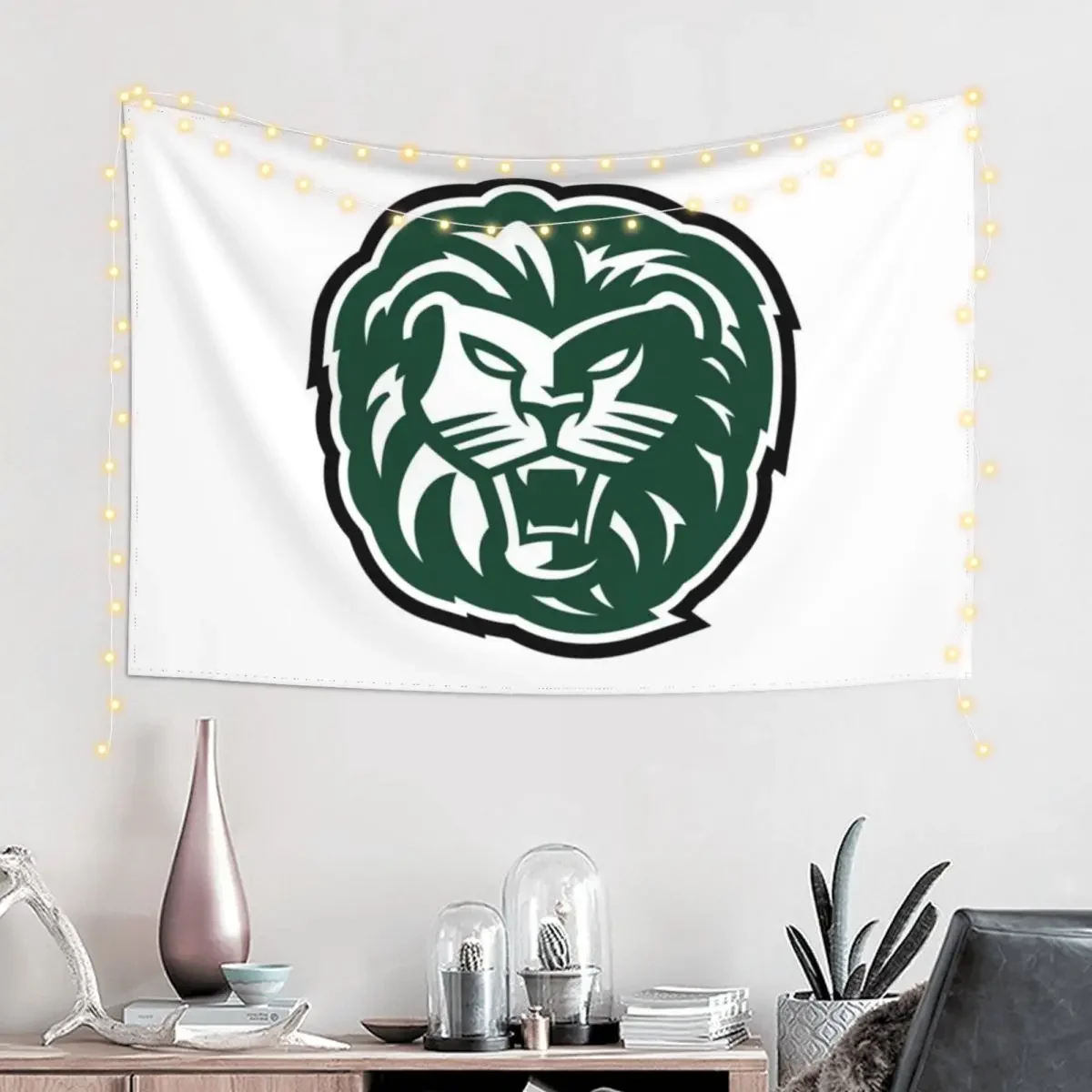 Piedmont University Athletics Lions Logo Гобелен