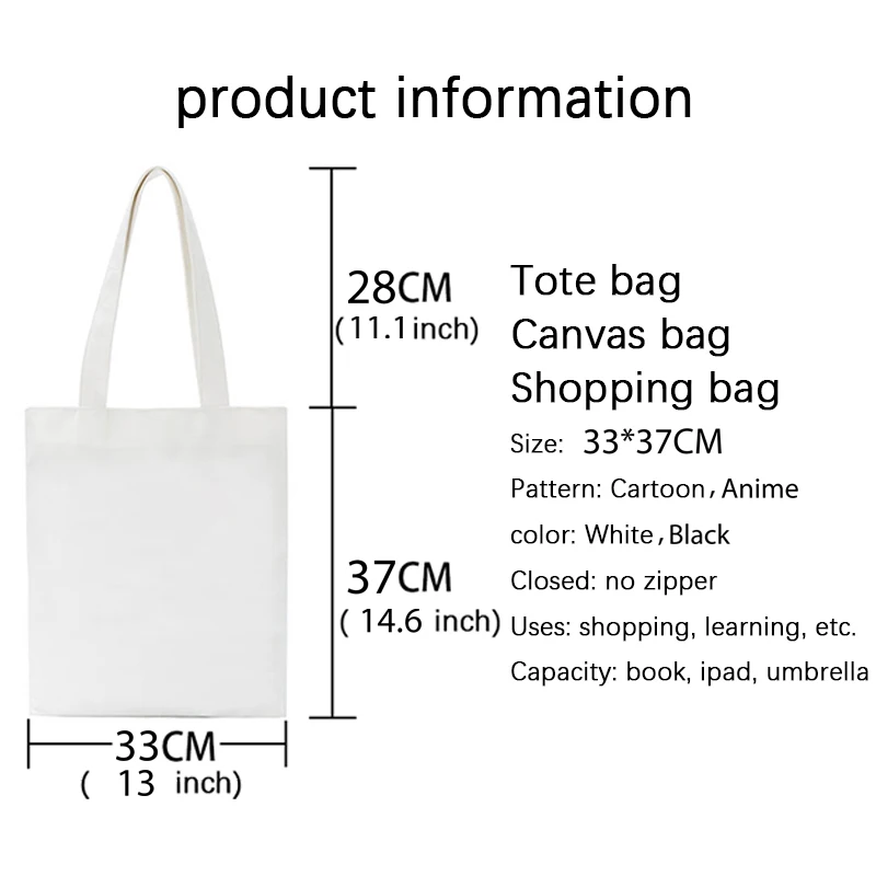 Customized Canvas Bags Shopper Shoulder Bag Big Women Designer Handbags Shopping Tote Casual Woman Grocery Customizable Fabric images - 6