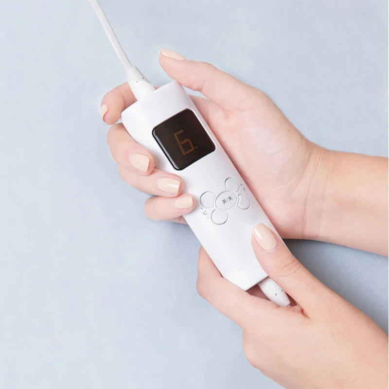 Купить Электрическое многофункциональное одеяло Qindao 220 В, 6-ступенчатое одеяло с электрическим подогревом, одеяло для спальни и общежития Дешево Электрическое многофункциональное одеяло Qindao 220 В, 6-ступенчатое одеяло с электрическим подогревом, одеяло для спальни и общежития