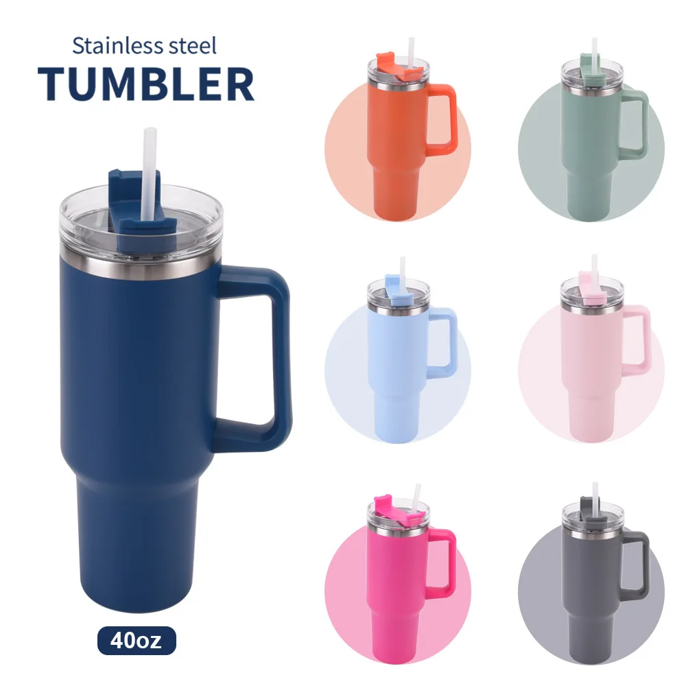 Автомобильная чашка 1200 мл/40 унций двойная нержавеющая сталь защита от тепла и