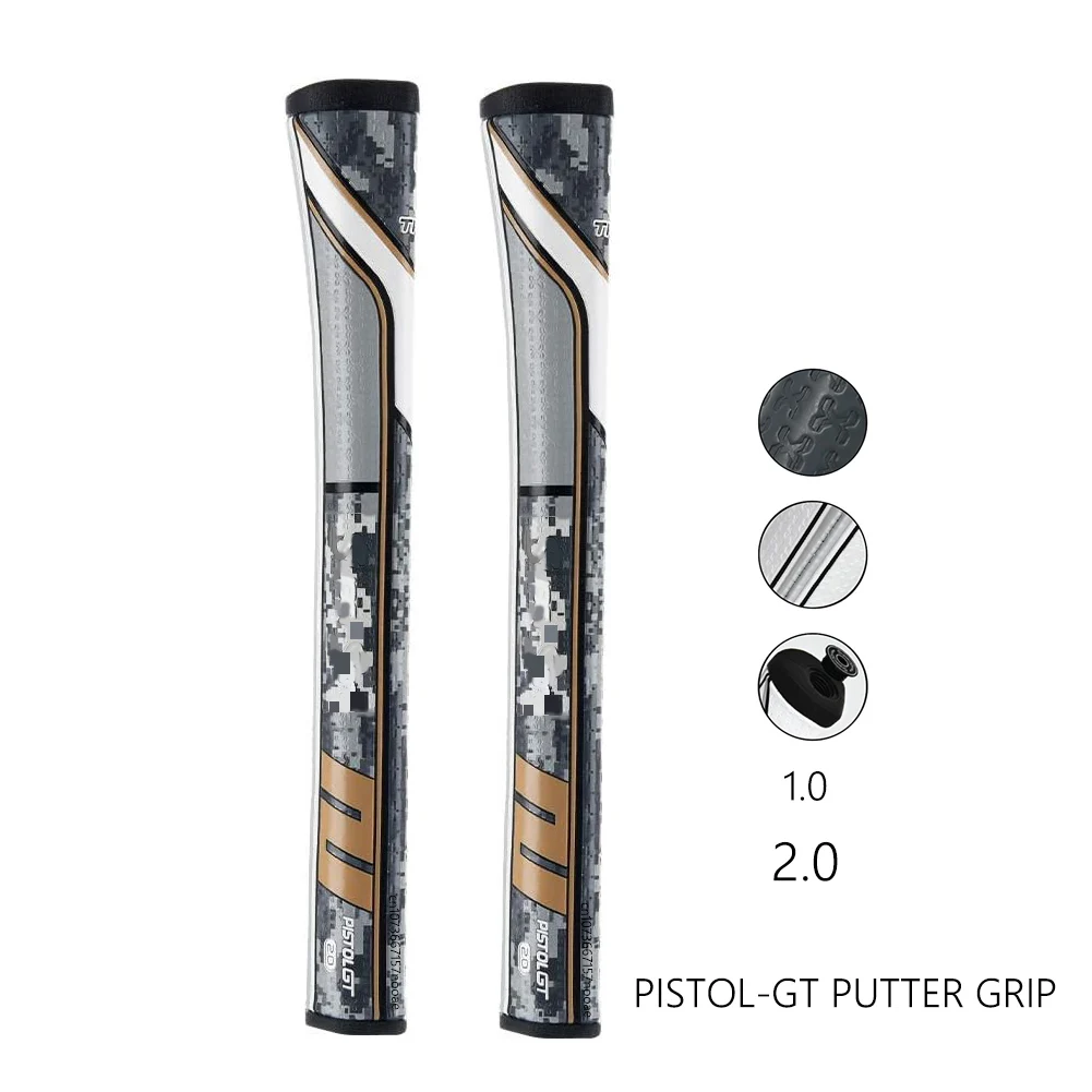 

Pistol GT Putter Grip size 1.0 2.0 Pistol-GT Spyne Technology Camouflage Golf Club Putter Grips
