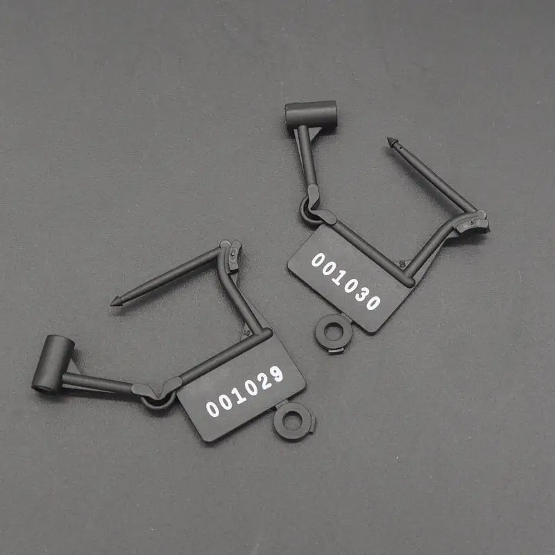 

100 шт., пластиковые одноразовые замки для багажа