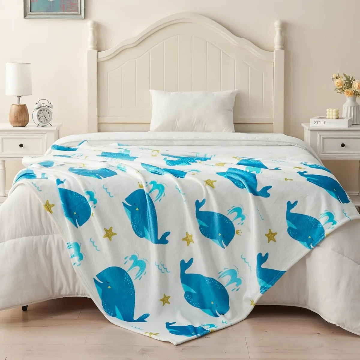 Милое мягкое эстетичное флисовое одеяло для детей девочек и мальчиков