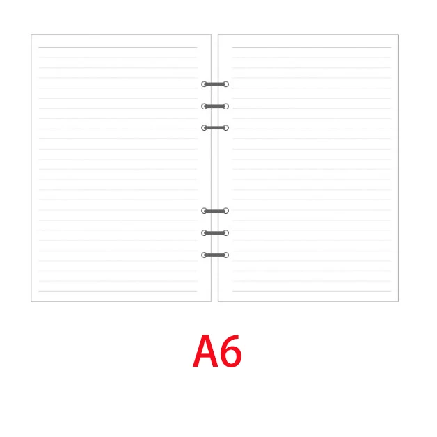 

Сменные блоки для тетрадей domikee A5 A6