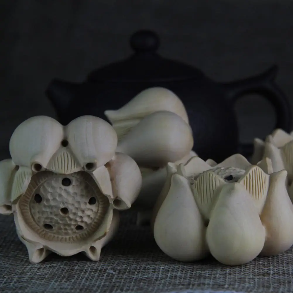 

Lotus Incense Burner Eye-catching Yellow Multipurpose Car Dashboard Lotus Incense Burner Lotus Decor for Office