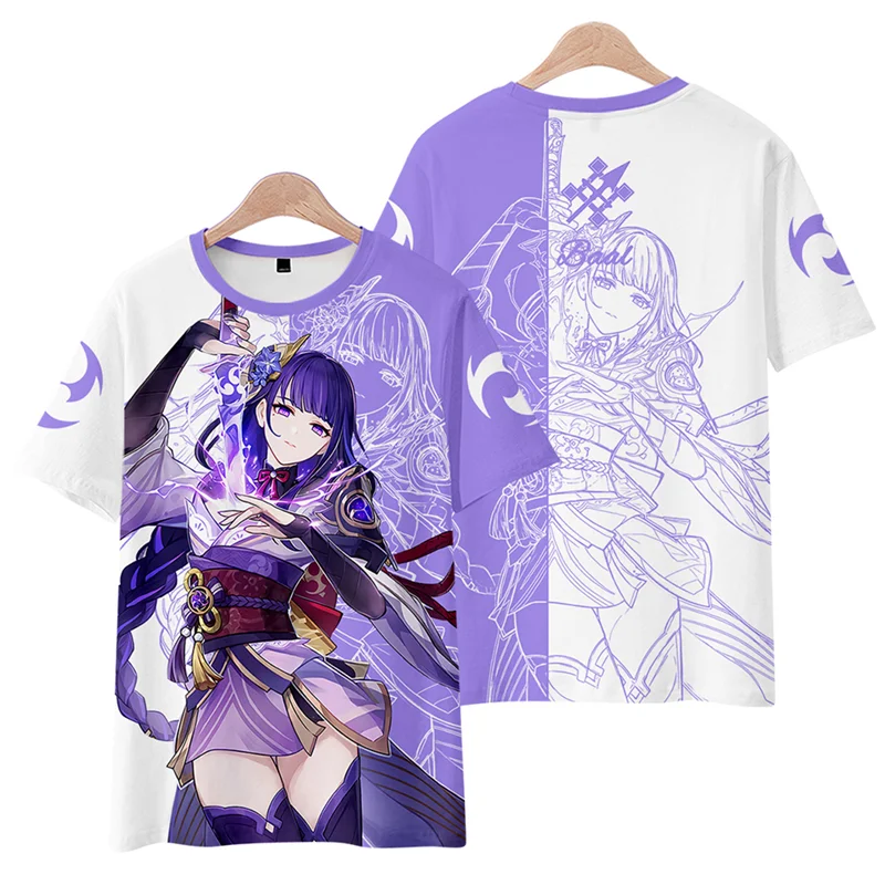 

Sexy Girl T-shirts Anime Genshin Impact T Shirt Hip Hop Tshirt Tops Men Women Fashion Oversized Tees T shirts Boy Girls Camiseta