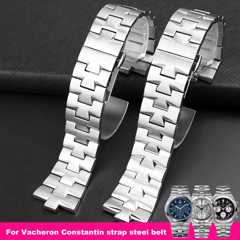 

For Vacheron Constantin strap steel belt VC Across the world 47040 47660 series solid special Men's watch strap 7mm 8mm 8.5mm