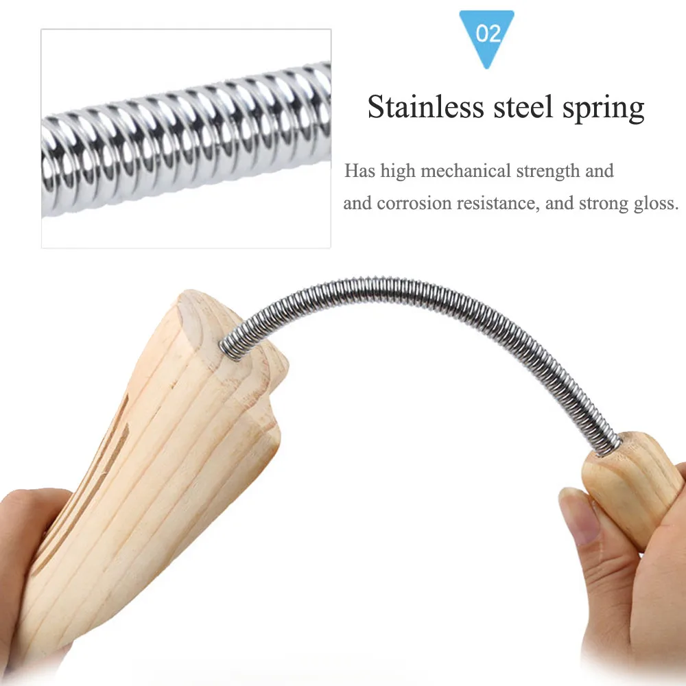 CORRECTION Shoe Tree Wood Shoes Stretcher, Wooden Adjustable Man Women Flats Pumps Boot Shaper Rack Expander Trees Shaper S/L