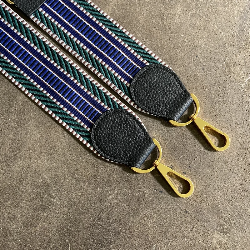 2 ‘’ H Home Black Webbing Bag Shoulder Strap Adjustable Crossbody Shoulder Thickening Kelly Vegetable Basket Evelyn Strap