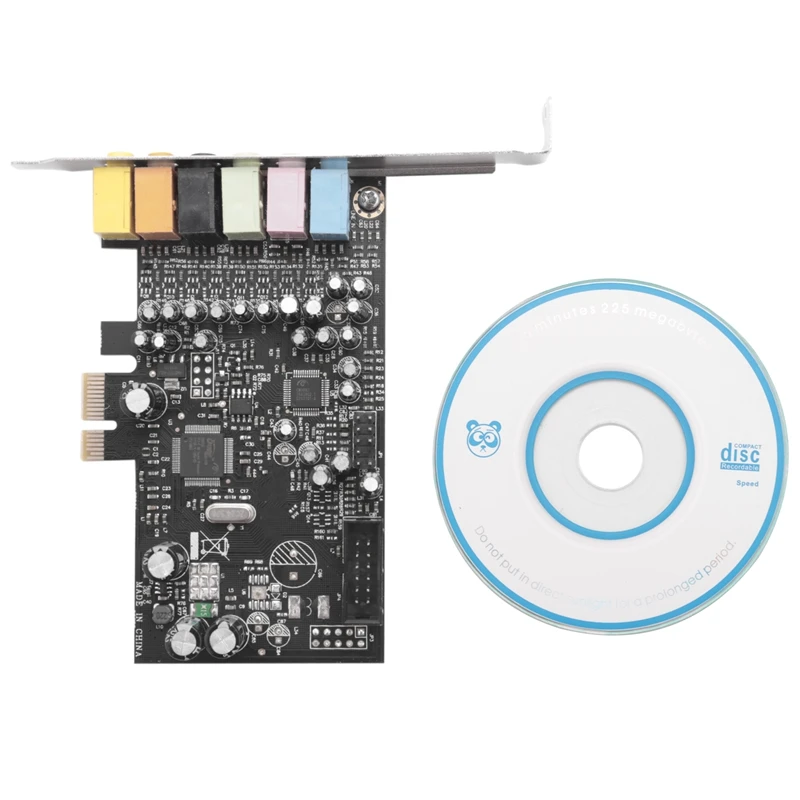

PCI-E HD аудио 7,1 каналов Встроенная 7.1CH электронное оборудование высокоточная Звуковая карта для ПК