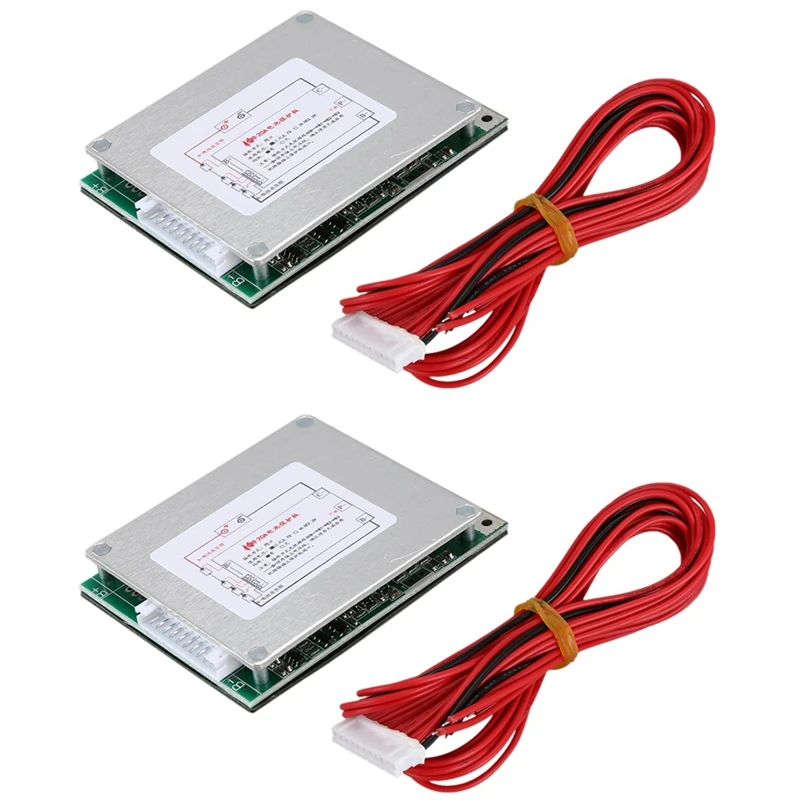 

Botique-2X 10S 36V 20A Li-Ion Lipolymer Battery Protection Board BMS PCB Board For E-Bike Escooter