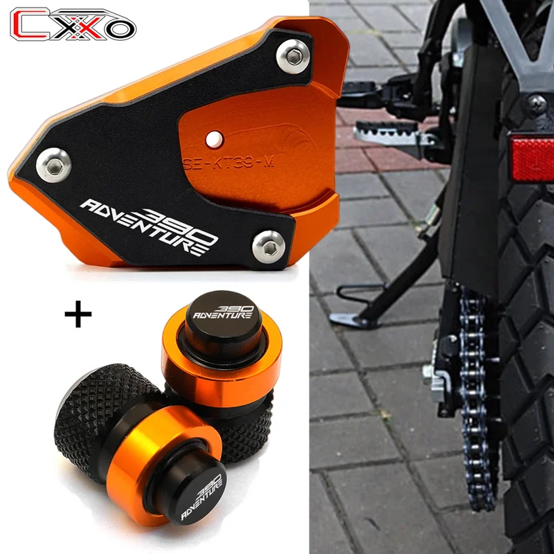 

Для KTM 390 Adventure 390 adventure 390 ADV 2020-2023 подставка для мотоцикла, увеличивающая удлинительная Подушка и воздушные колпачки для клапанов шин