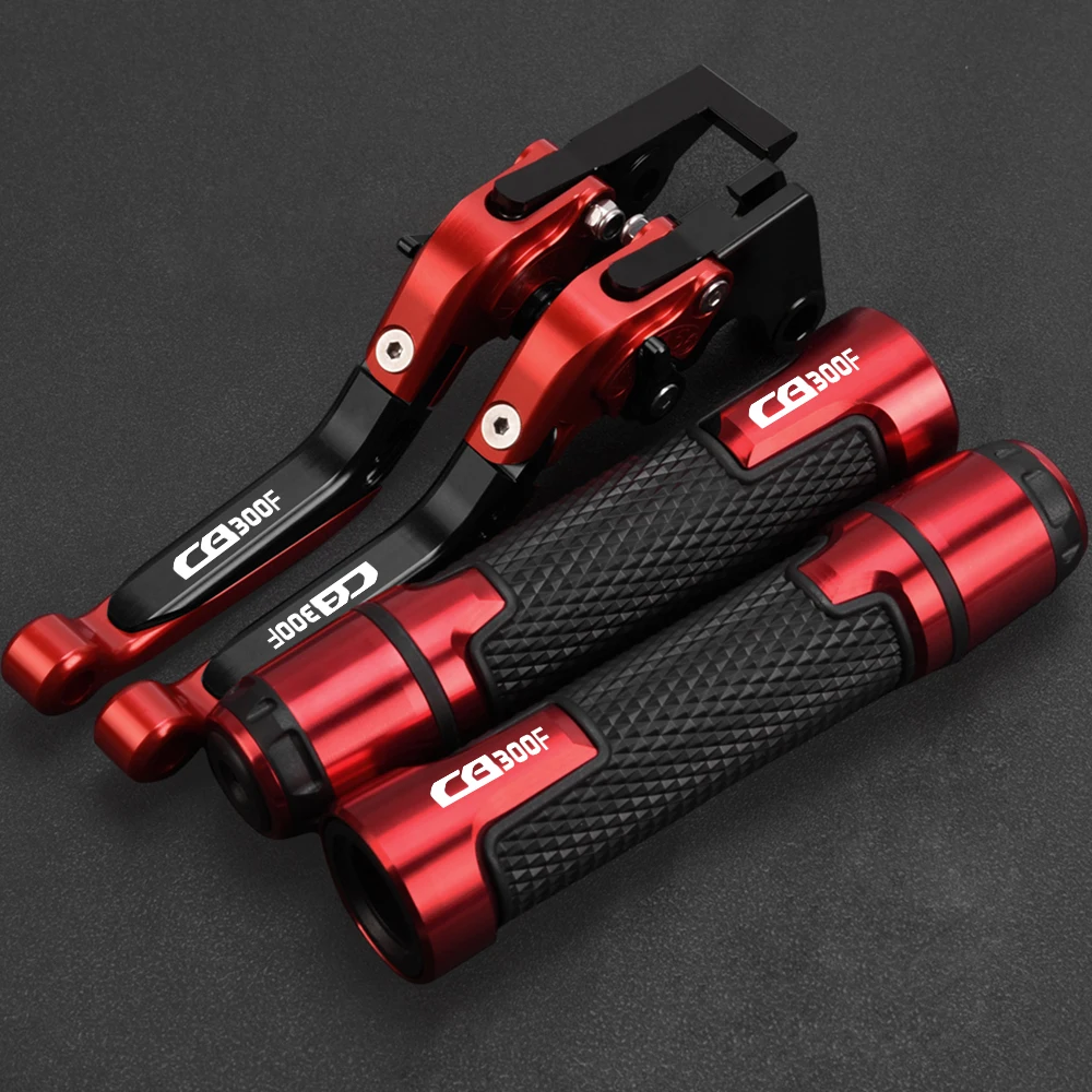 

FOR HONDA CB300F CB 300F 2014 2015 2016 2017 2018 Motorcycle Aluminum Adjustable Brake Clutch Levers Handlebar Hand Grips Ends