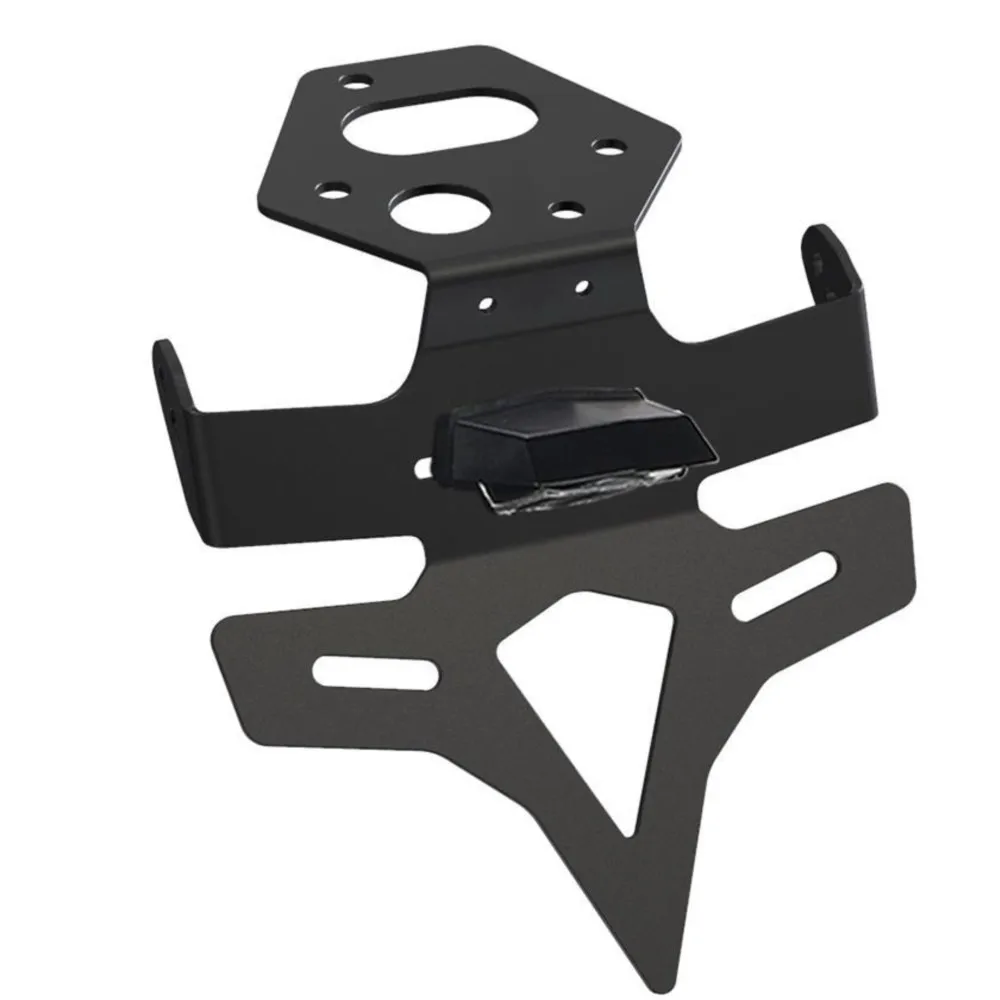 

For Street Triple 765 2020 2021 2022 2023 Motorcycle Rear License Plate Holder Bracket with Light Tail Tidy Fender Eliminator