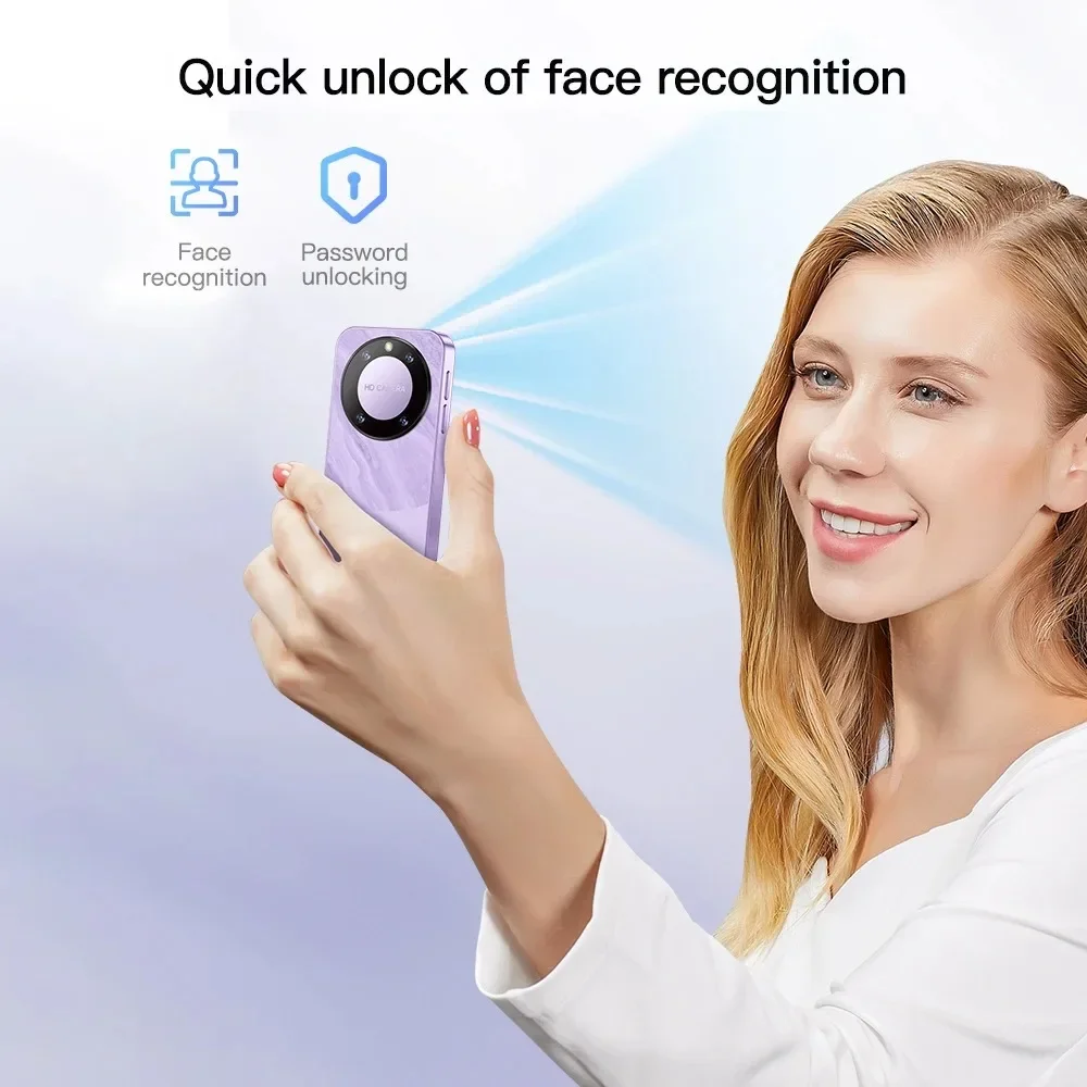 Фото Смартфон SOYES F8 Pro Max Mini, Android 8.1, 3.0 дюйма, 2000 мАч, Face ID, Dual SIM, поддержка 3G, Play Store, компактный мобильный телефон №3