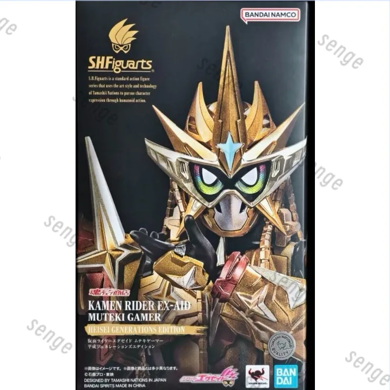 Фото Оригинальная подвижная фигурка Bandai SHF Real Bone Carving Kamen Rider Exide Final Form Invincible Player 1/12 (в наличии) №2