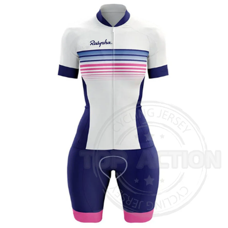 

New Fashion Sports Cycling Wear Ladies Summer Short Sleeve Tights Comfortable Breathable UV Protection 2022 Ralvpha Ropa Mayotte
