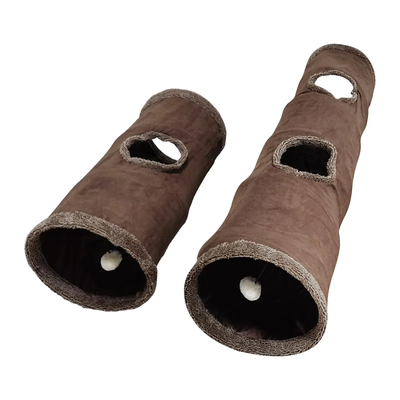 

Funny Cat Tunnel Tube Interactive Collapsible Toy for Rabbit Puppy Kitty Dog