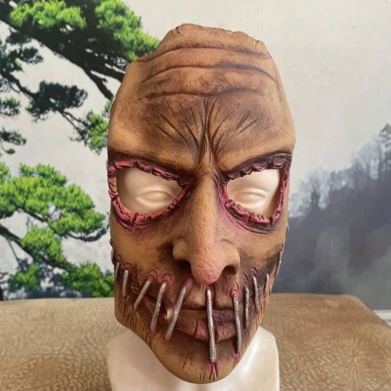 Хэллоуин рот ногти маска ужасов латексная имитация капюшона платье реквизит для
