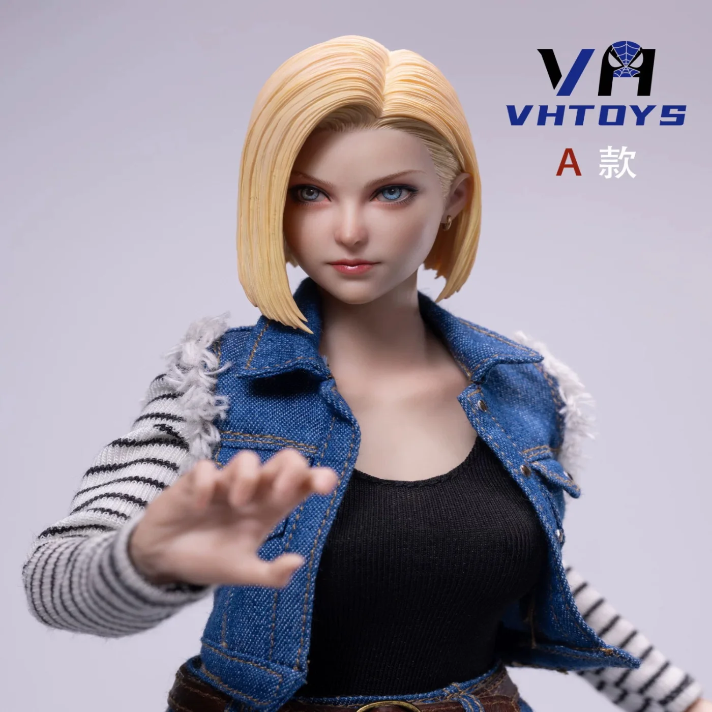 Фото VHTOYS AH001 1/6 Женская фигурка солдата с 18 подвижными точками артикуляции, модель головы с вырезанными глазами, подходит для 12-дюймовых фигурок, в наличии №3