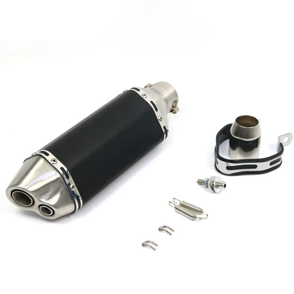 

Motorcycle Exhaust Muffler Stainless Steel ID:51mm Length 370mm Exhaust Pipe FOR YAMAHA MT-03 MT03 TMAX 300 YZF-R125 NINJA 125
