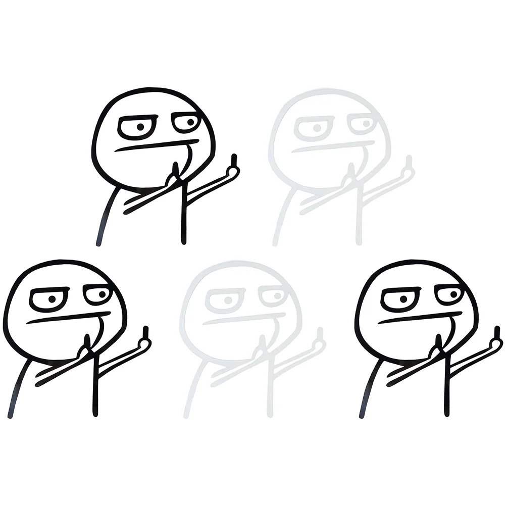 

5 шт., наклейки на окна автомобиля, для ноутбука