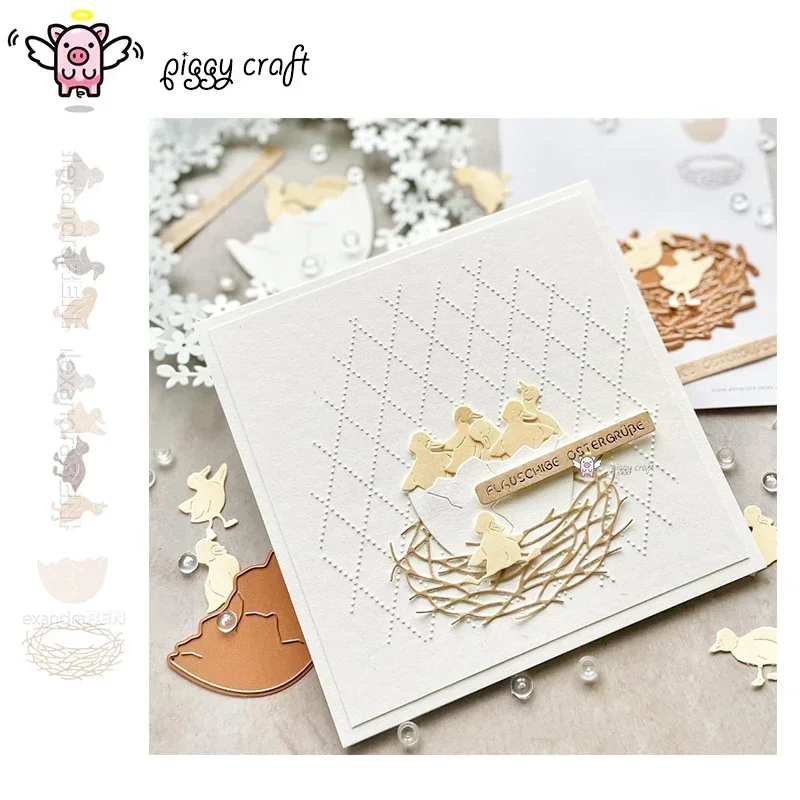 Копилка ремесло металлические штампы форма для резки пасхальный курятник