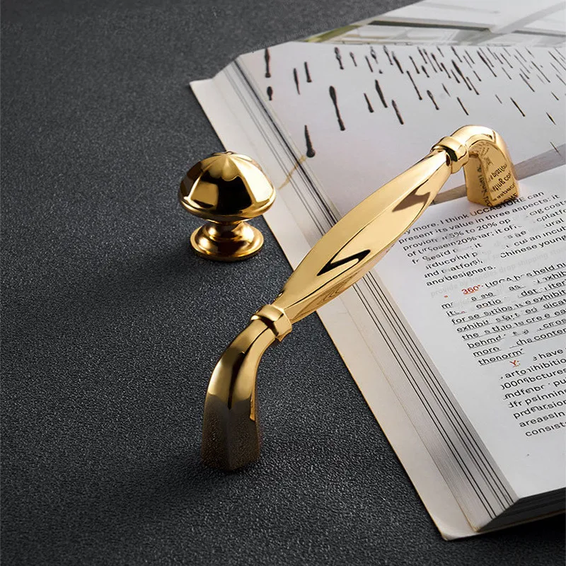 

Gold Coppery Chrome Handles Pure Copper Cabinet Door Brass Knobs Drawer Pulls Kitchen Cupboard Handle Wardrobe Pull Hardware