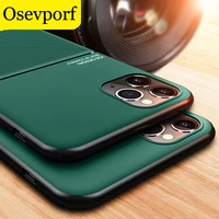 for iphone 11 pro max case ultra slim leather texture matte protective phone cover case for iphone xr x xs 7 8 6 s plus capinhas
