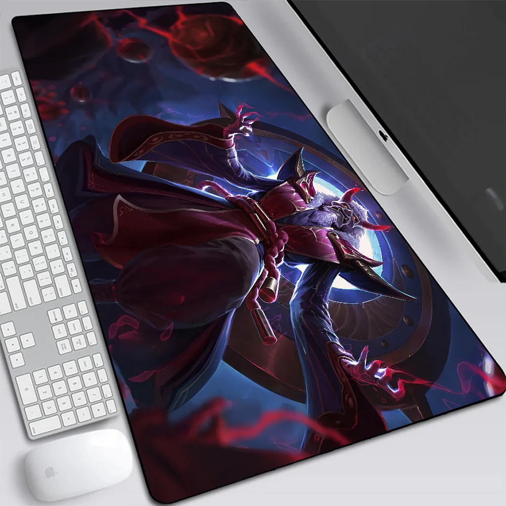 Большой игровой коврик для мыши League of Legends Zilean компьютерный ноутбука XXL офисный