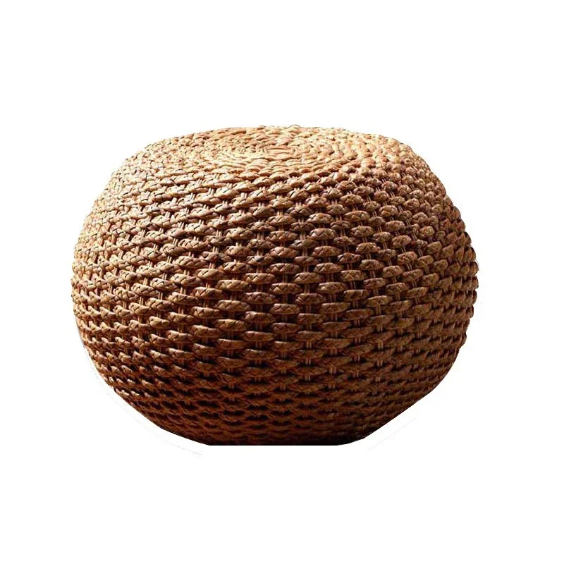 Круглый пуф османский табурет для макияжа аксессуары дома низкая скамейка