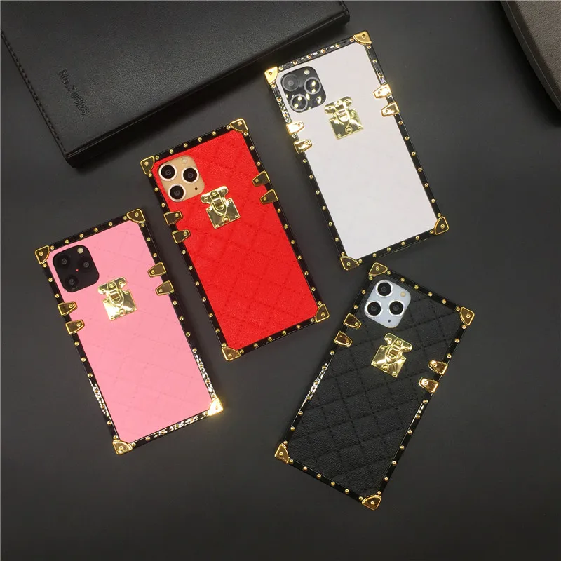Модный квадратный мягкий кожаный чехол в клетку для huawei Mate 30 PRO 40 P30 Lite P40 P20 Pro Enjoy 20