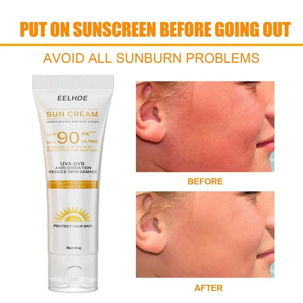 

Facial Body Sunscreen Rice Serum Whitening Sun Cream SunblockAnti-Aging Oil-control Moisturizing Skin Protective Cream