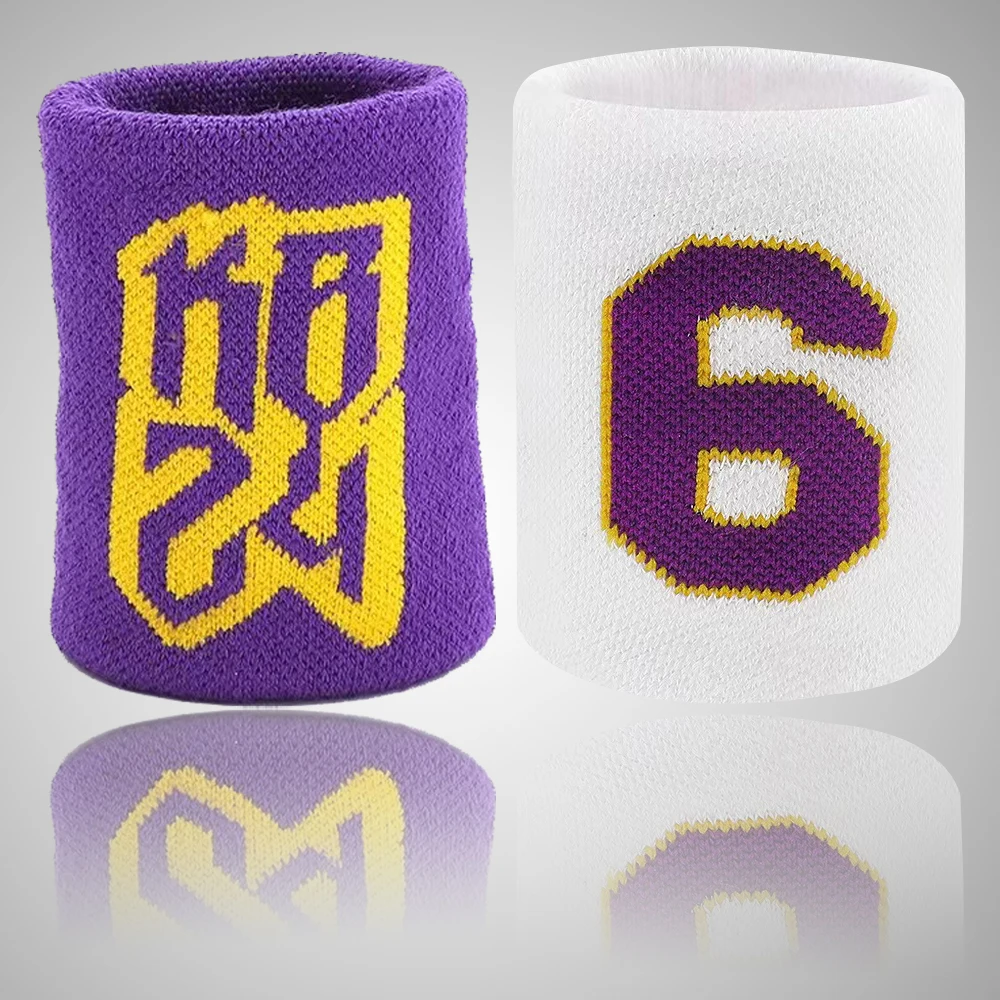 

1 Pcs Color Print Unisex Sports Sweatbands Wristbands Wristbands Running Badminton Basketball Yoga Straps Terry Cloth Sweatbands