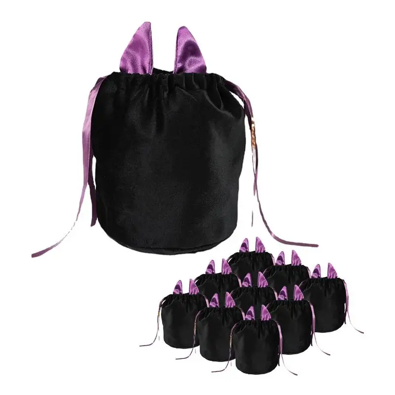 

10 шт., многоразовые сумки на шнурке