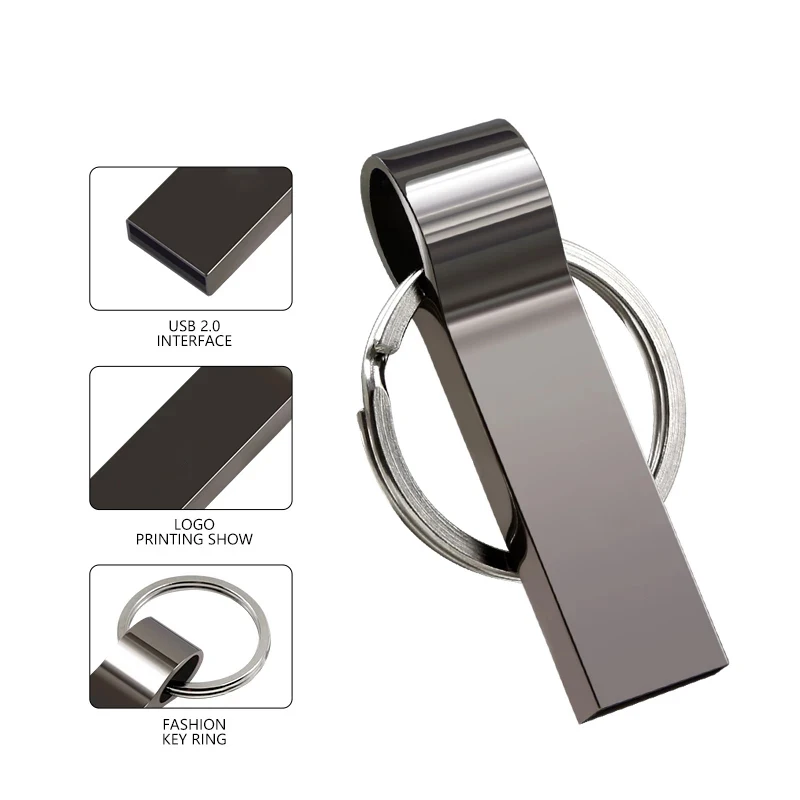 

USB 2.0 Pen Drive 4GB 8GB 16GB 32GB 64GB Metal USB Flash Drive Memory stick 128gb 256gb creative usb stick pendrive