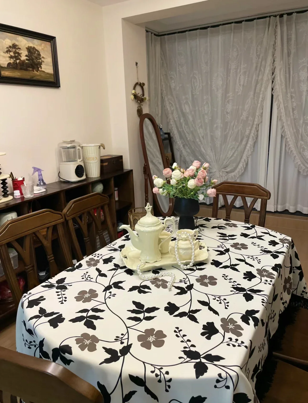 Vogel Patroon Streep Tafelkleed Rechthoekige Keuken Waterdicht Olie-Proof Tafel Cover Свадебный домашний декор Buiten Mat