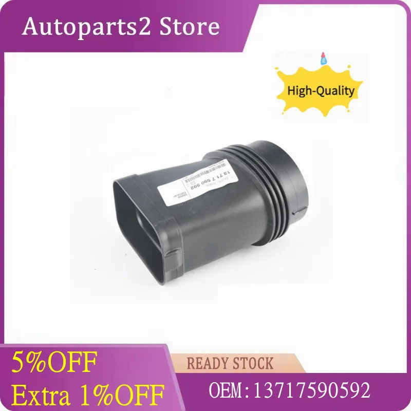 Канал воздухозаборного шланга нижняя трубка воздуховода 13717590592 Для BMW-5 7 серии F10