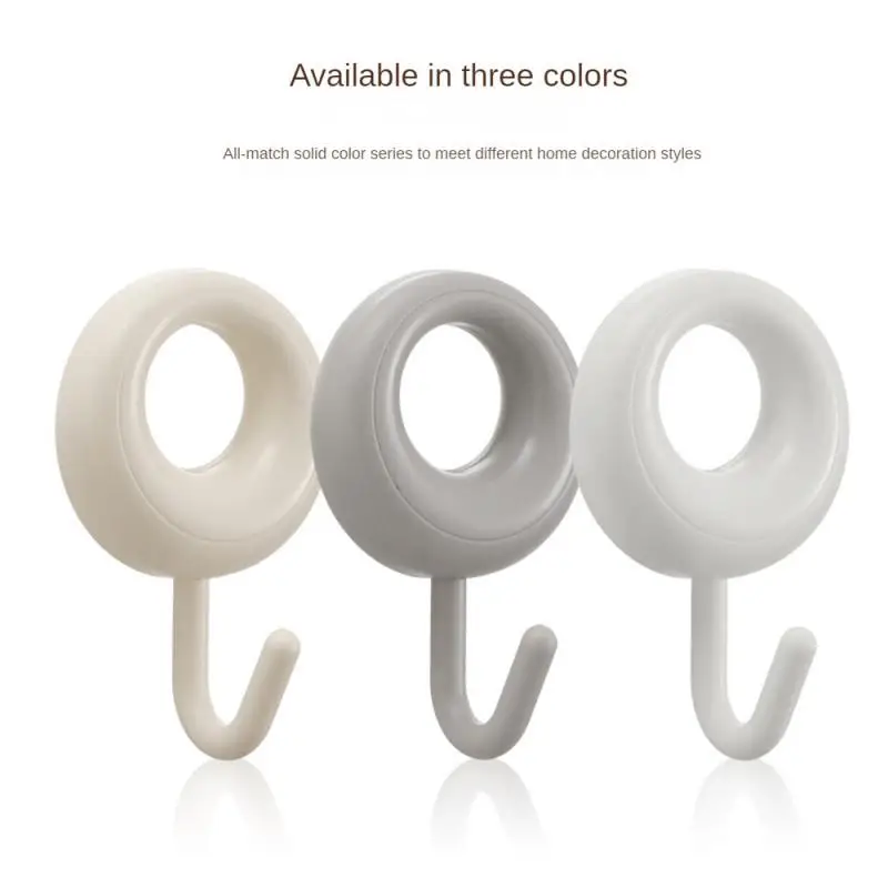 

Nail-free Small Hooks Seamless Clothes Holder Hook Mini Storage Hooks Strong Adhesive Wall-mounted