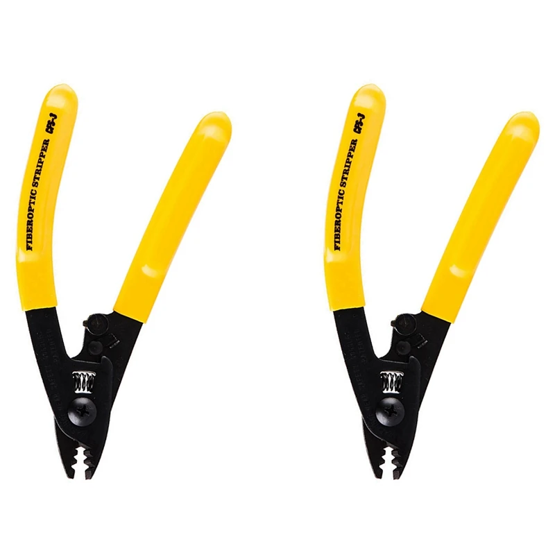 

2X CFS-3 Optical Fiber Wire Stripper,Stripping Cold Splicing Tool Strip The Coating Skin Of Optical Fiber Cable Pigtail