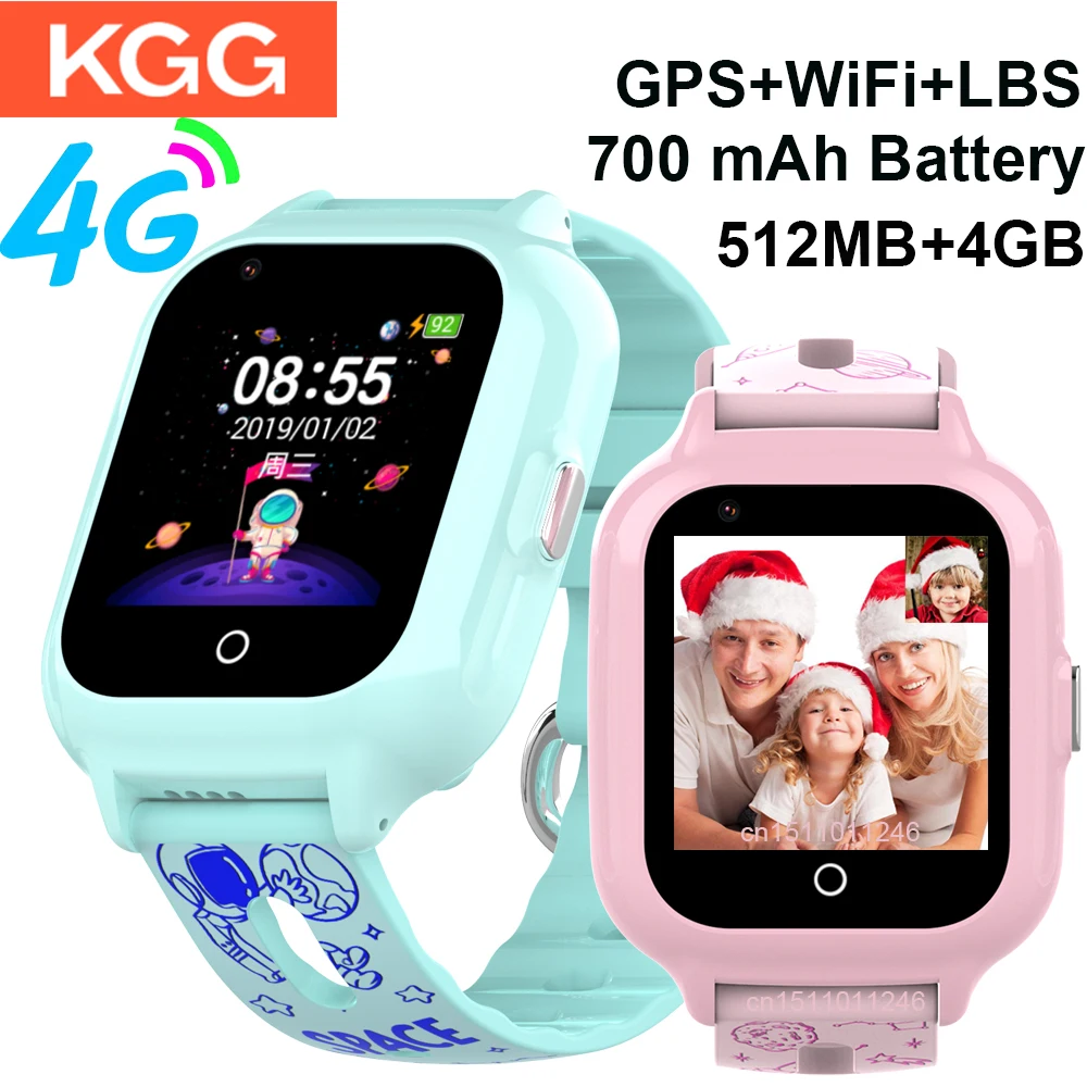 

New 4G Child Smart Watch GPS WIFI Phone Position Video Call Q90 Kids Watch SOS Touch Screen Smart Baby Watches VS Q12 Q15 Q19