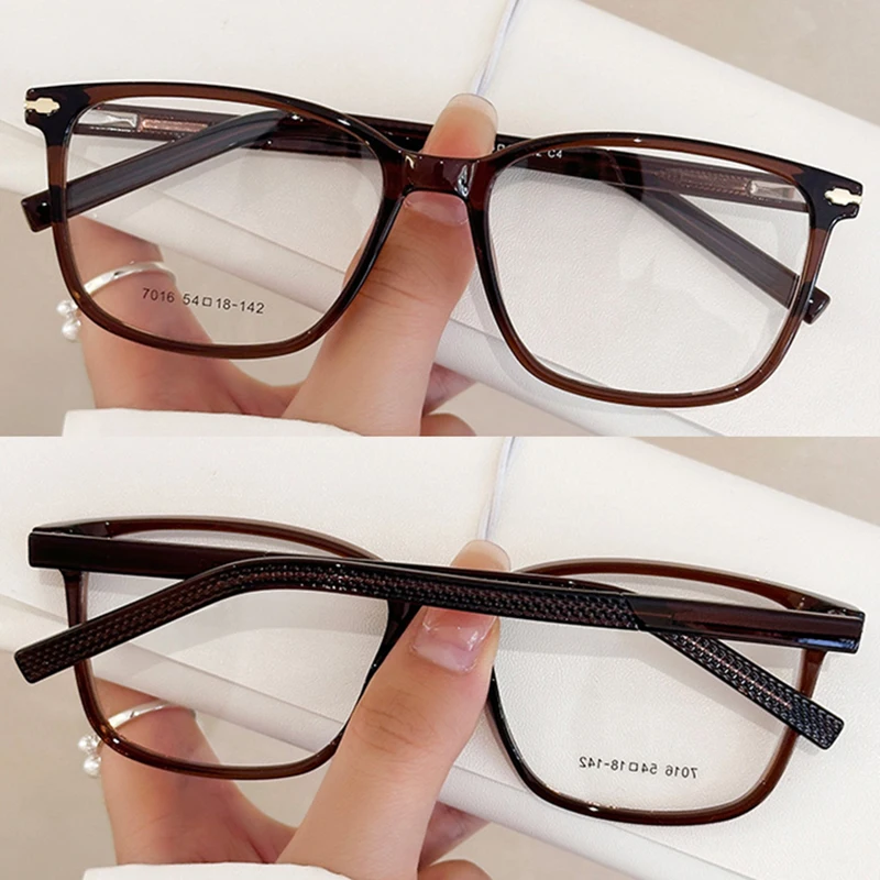 YOOSKE модная высококачественная ультралегкая оправа для очков TR90 удобная мужская