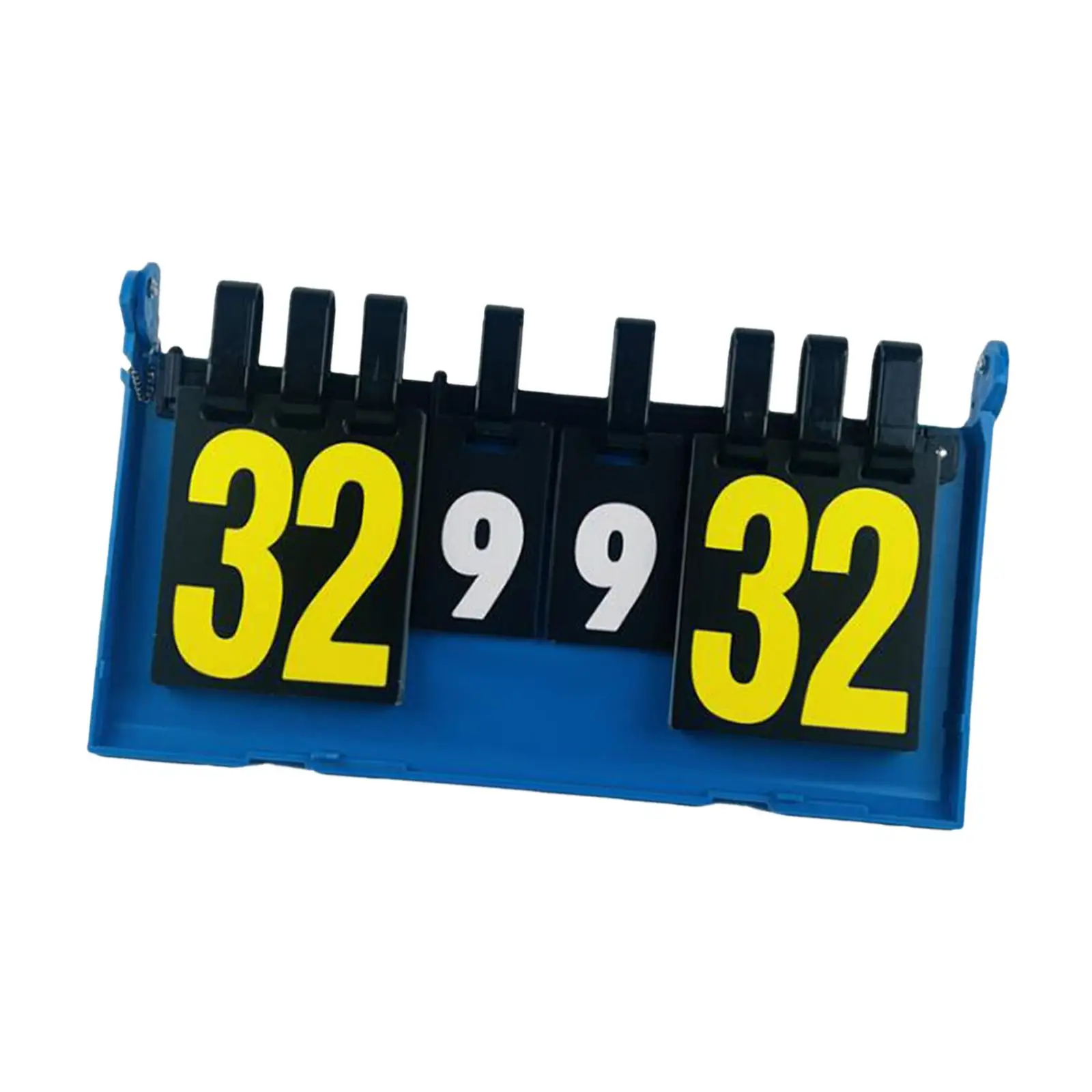 

Sports Scoreboard Scoring Tool Standing and Hanging Score Flip 6 Digital for Basketball Hockey Indoor Outdoor Soccer Tennis