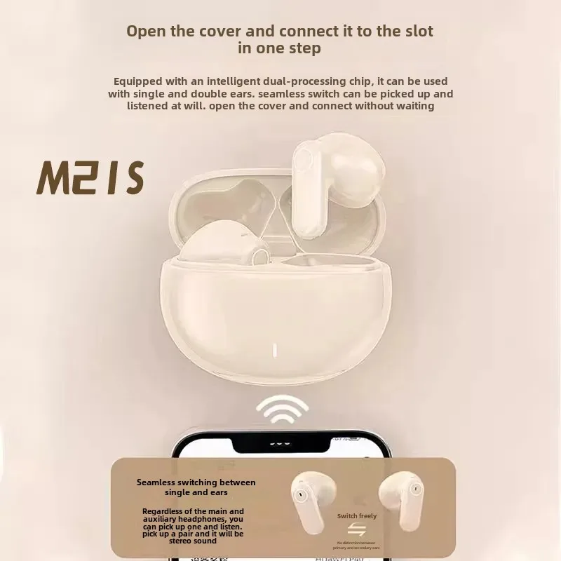 Беспроводные Bluetooth-наушники премиум-класса для Huawei GT6 Pro с цифровым дисплеем